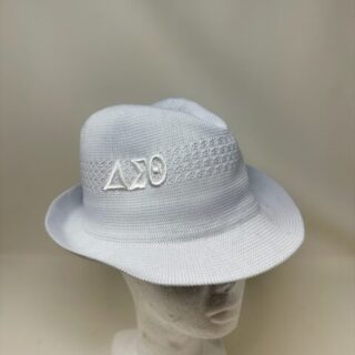 MA31 White Fedora with White DST Symbols